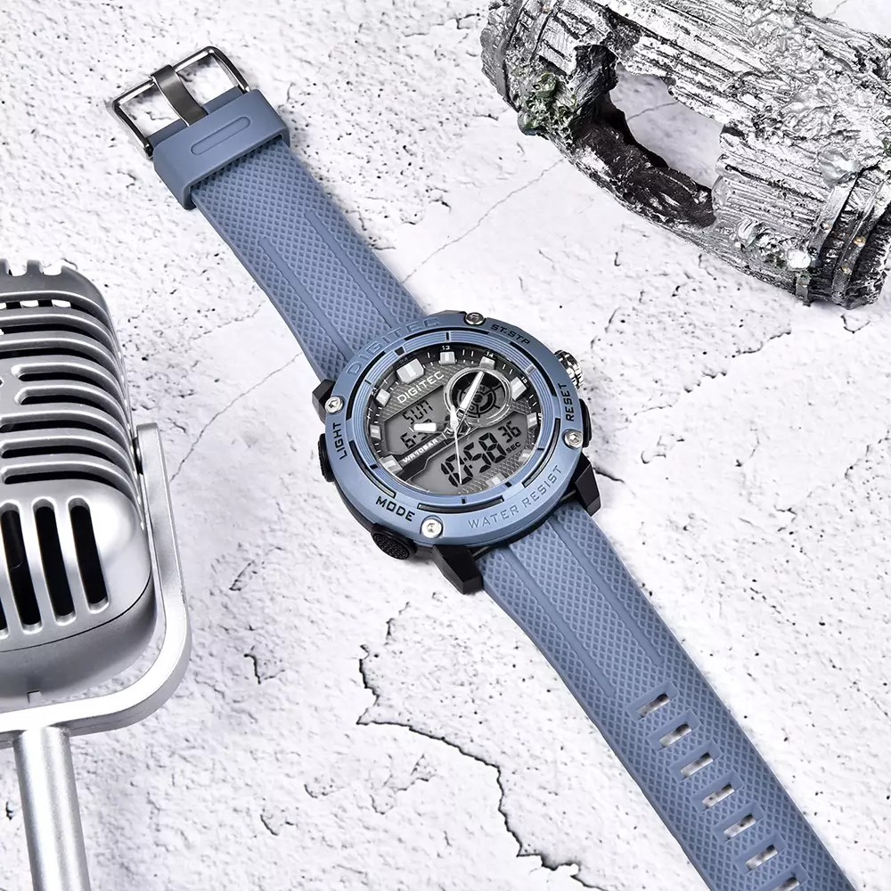 DIGITEC Jam Tangan Pria DA-2170T-GY4W Water Resist