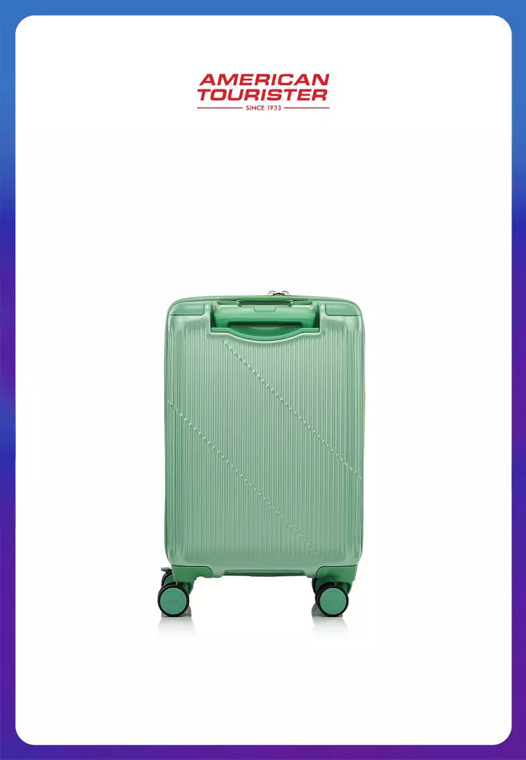 American Tourister Koper Hardcase Curvus Cabin 20 Inch TSA - Mint Green