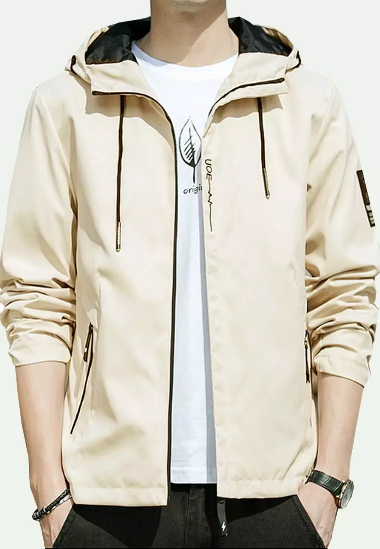 Men's casual clearance hooded jackets
