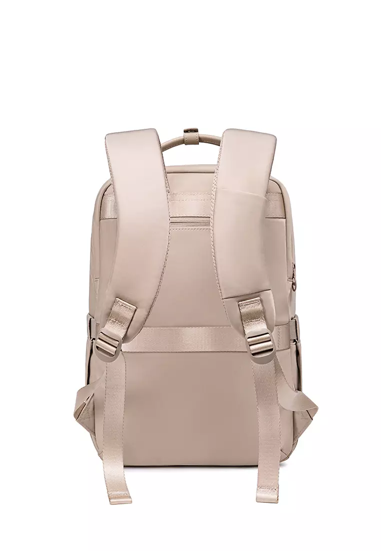 Nylon Lightweight College Bag 15.6 Inch Laptop Compartmen Travel Backpack For Women