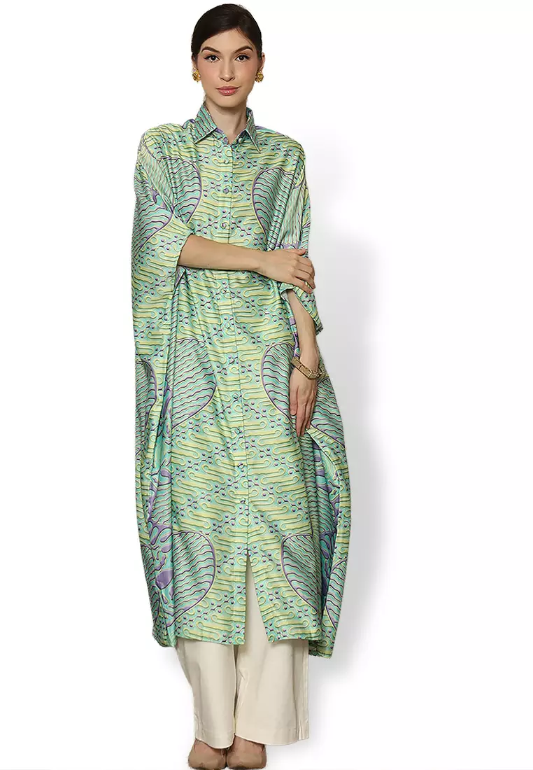 Kanzi Collared Kaftan