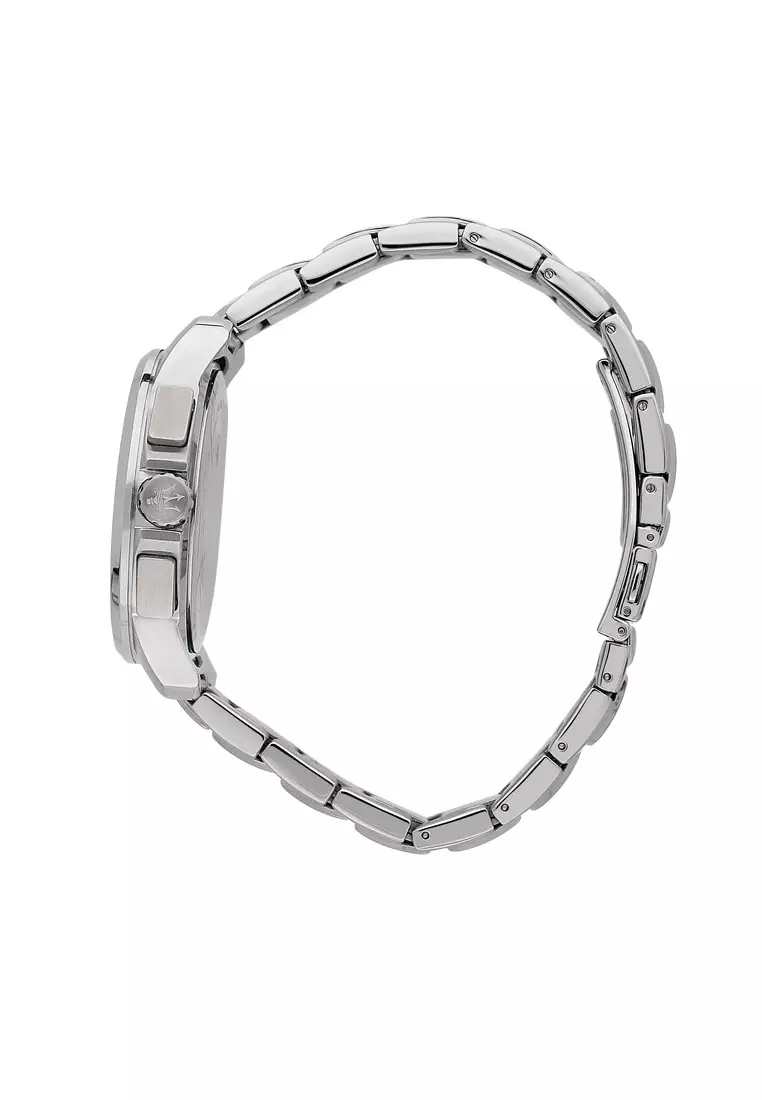 【網上獨家】瑪莎拉蒂 Successo Solar 44mm 男士石英腕錶 R8873645007 Japan Movement