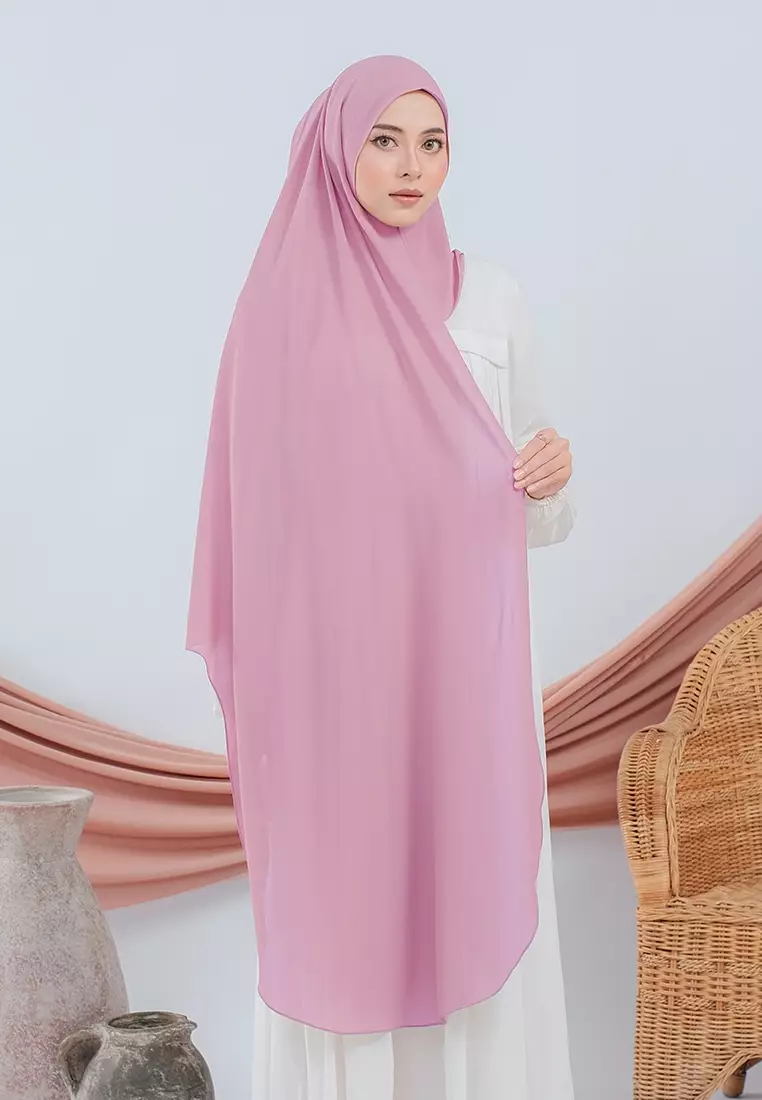 HIJAB INSTAN SABIYA - PURPLISH PINK
