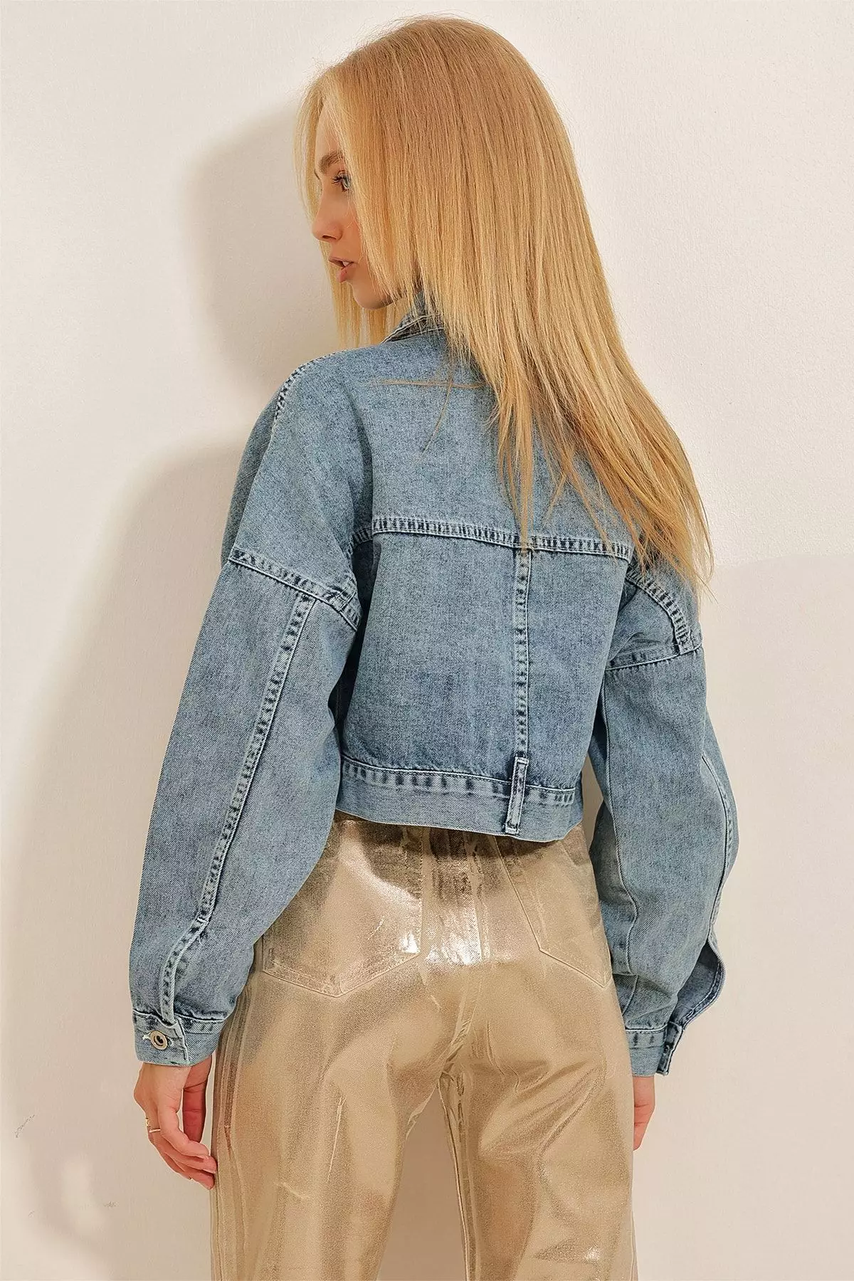 Crop Denim Jacket