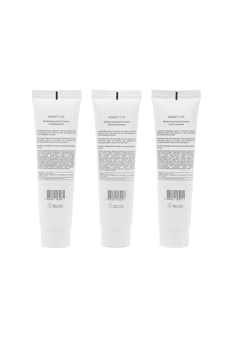 sasatinnie 保濕滋養護手霜套裝 (3件裝) 3piece
