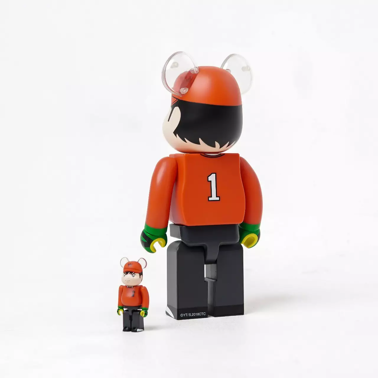 BEARBRICK CAPTAIN TSUBASA 400 100 100% ORIGINAL - 400% 100%