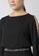FabAlley black Black Slit Sleeve Embellished Jumpsuit D2F70AA415BFA3GS_3