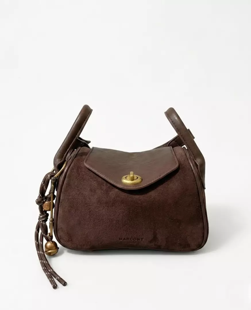 Vedlyn Coralie Tas Selempang Wanita Elegan Premium Stylish Sling Bag – Coffee
