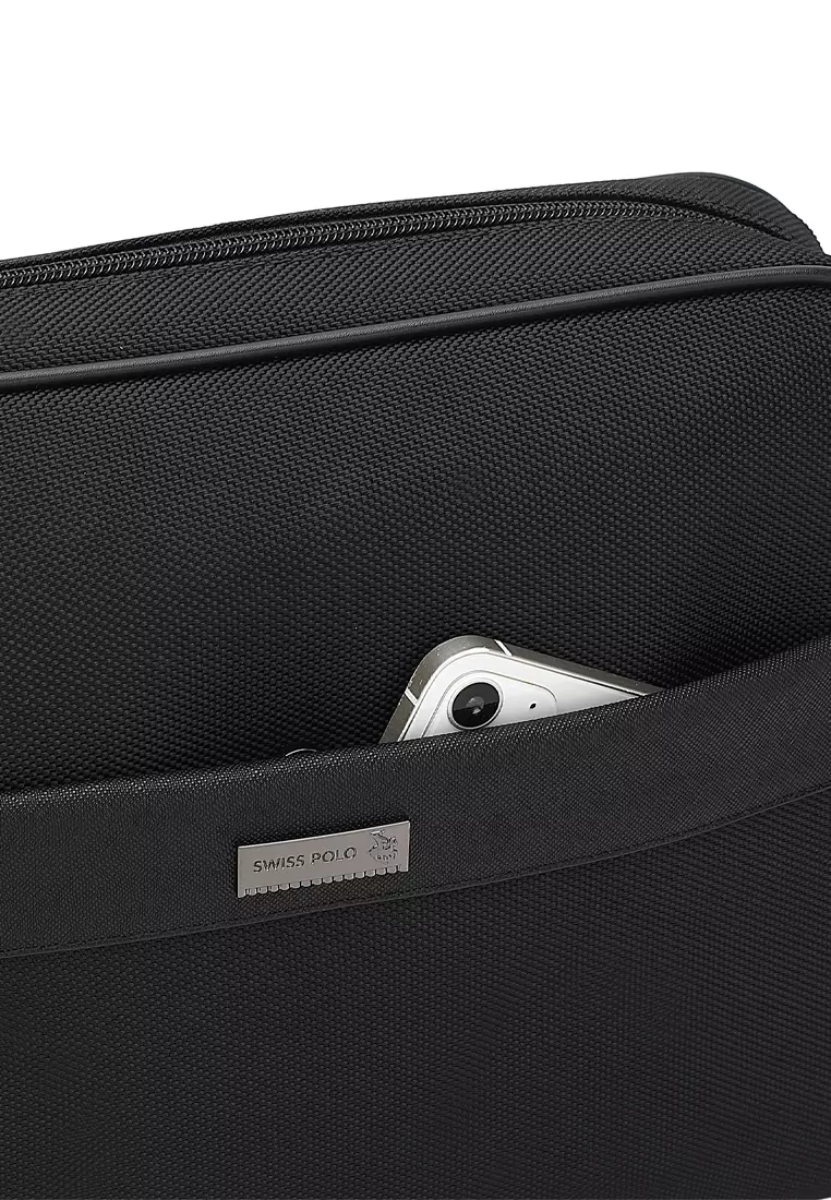 Men's Sling Bag / Crossbody Bag - Black