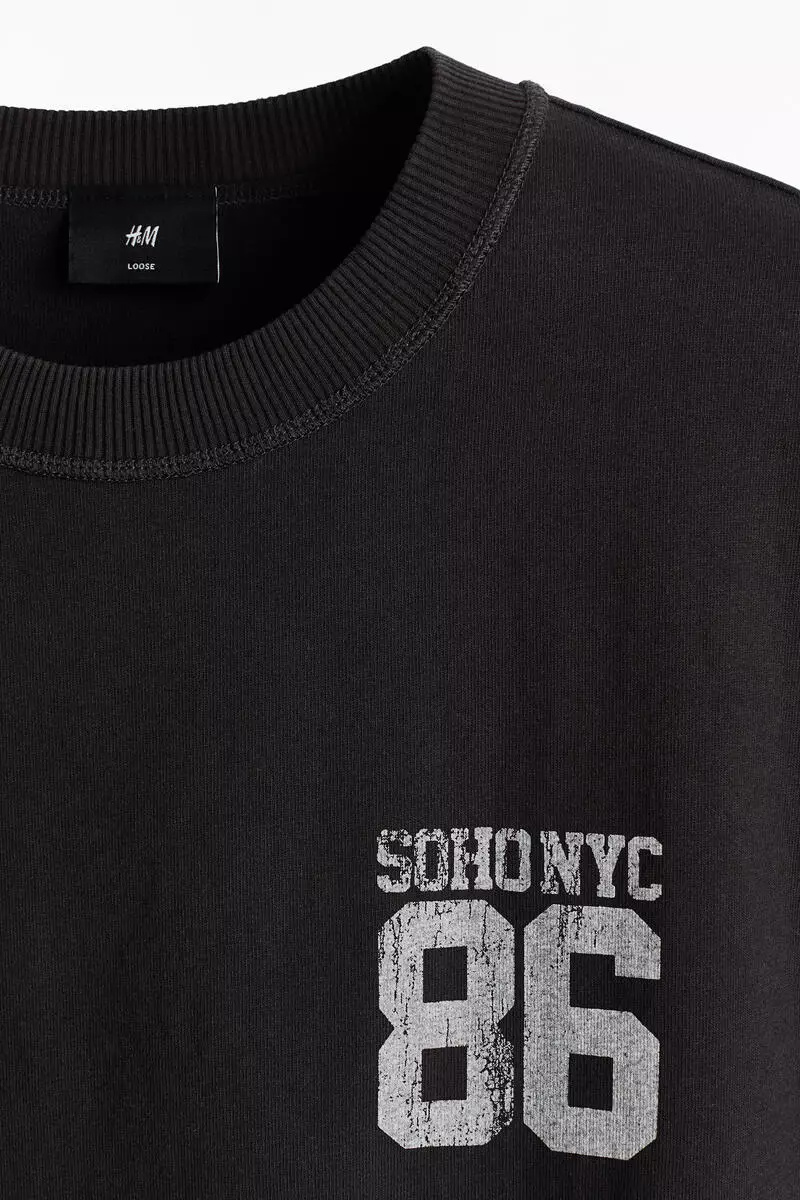Loose Fit Printed T-shirt