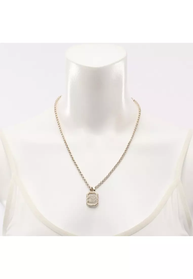 Chanel Coco Mark Square Necklace #271233C10B Chanel Coco Mark Square Necklace #271233C10B main image 4
