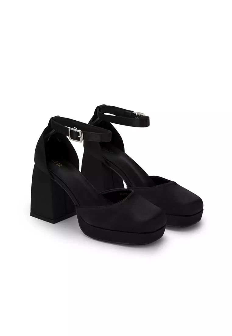 Buy nose ANKLE STRAP WITH PLATFORM HEEL PUMPS Online