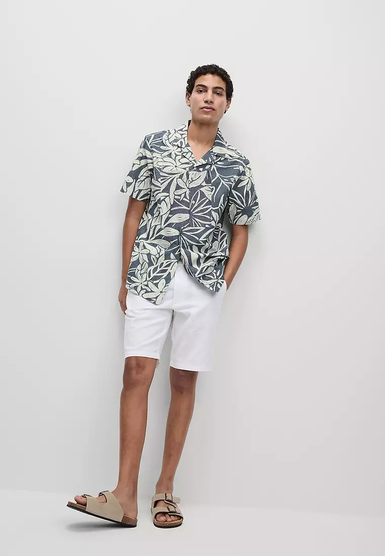 Pure Cotton Hawaiian Shirt