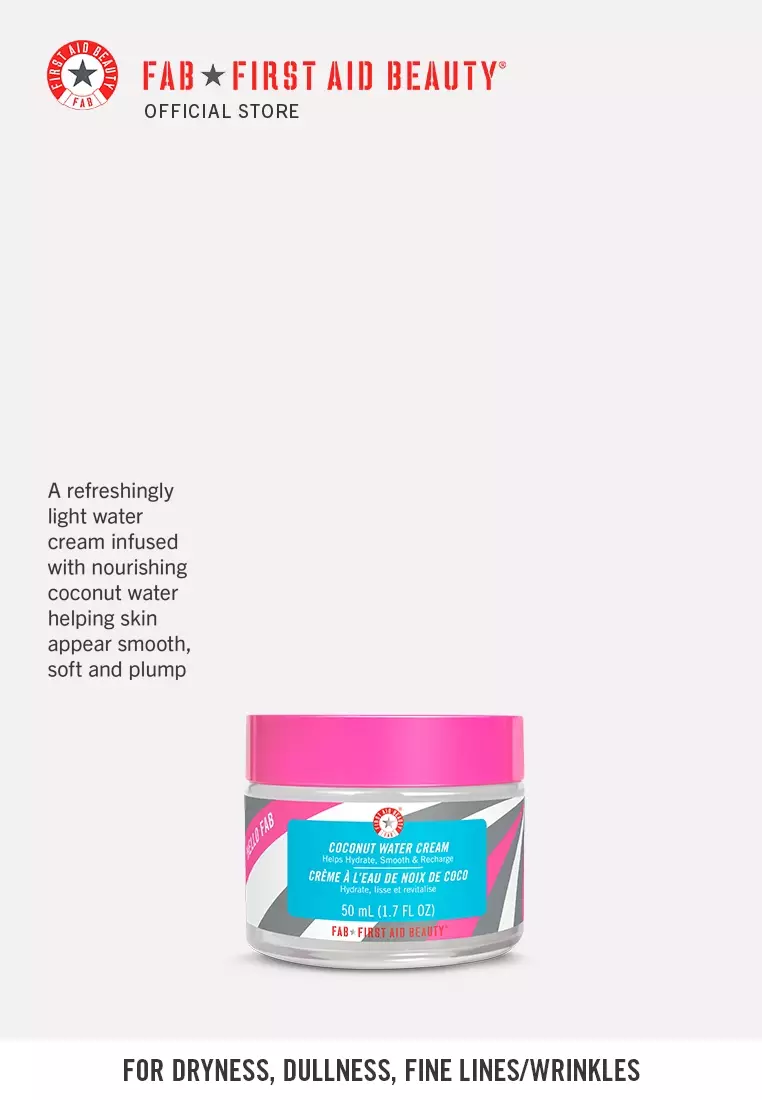 First aid beauty sale coconut water cream