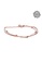 Millenne silver MILLENNE Millennia 2000 Circle Beads Rose Gold Bracelet with 925 Sterling Silver 93369ACD090658GS_5