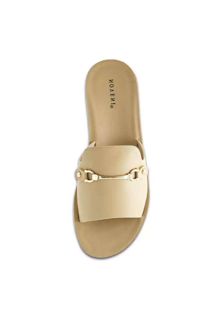 Women Faux Leather Strap Fashion Wedges - 240280100