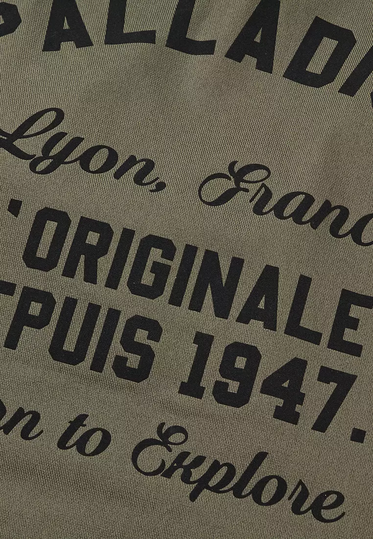 女裝 PALLADIUM LOGO 落肩口袋連身裙