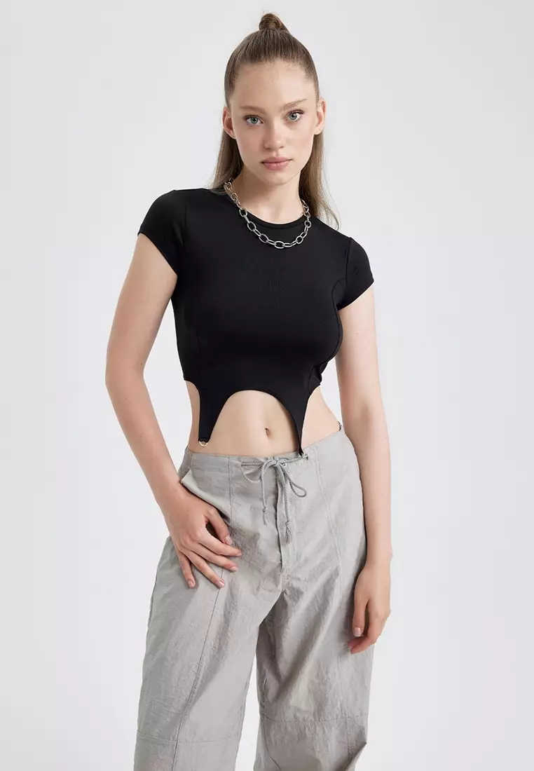 Fitted Garter T-Shirt