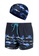 Twenty Eight Shoes black VANSA Men's Plus Size Loose Swim Shorts Two Piece Set VPM-Sw20262set.S 01F9CUSCFE7206GS_1