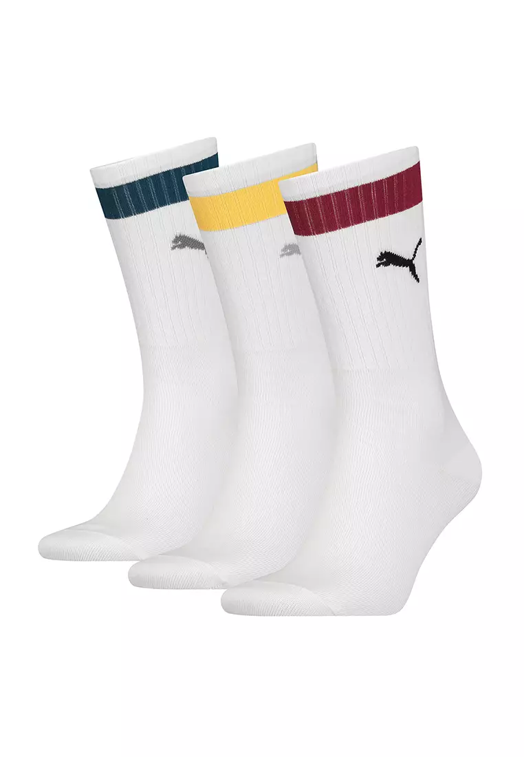 PUMA Bodywear 3 Pack Stripe Socks 2023 Buy PUMA Bodywear Online
