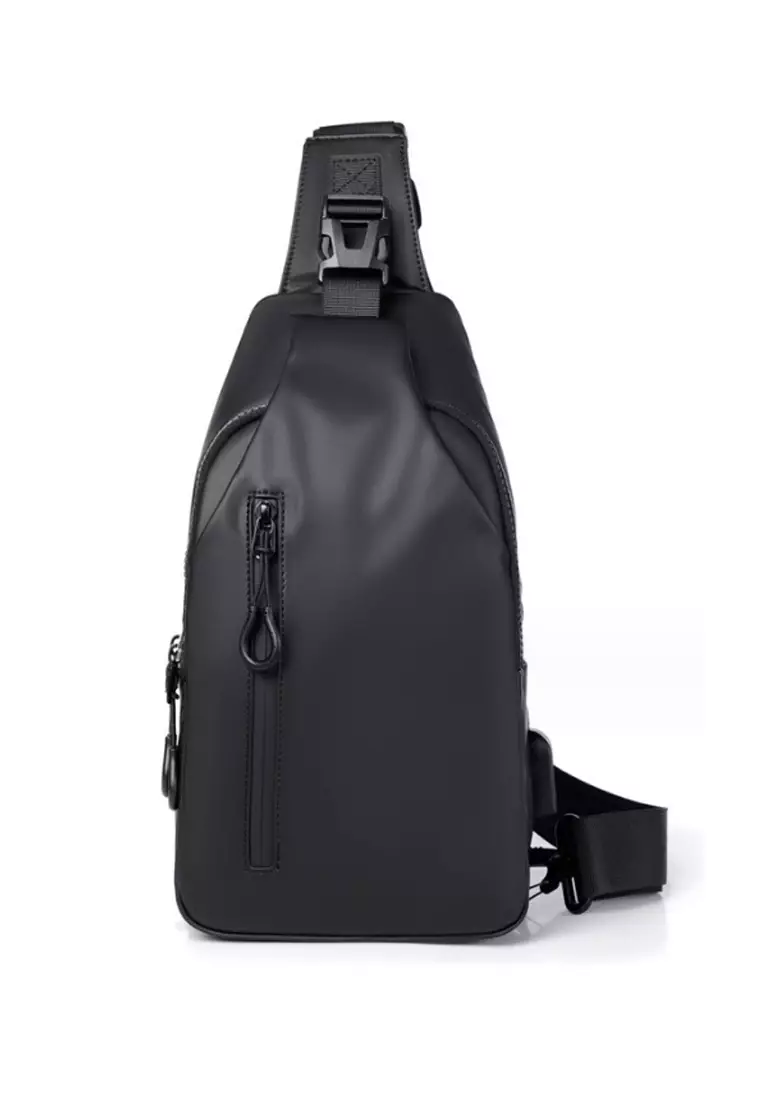 Korean Style Men Sports Outdoor Large Capacity Adjustable Shoulder Strap Waist Bag KCBAG2250