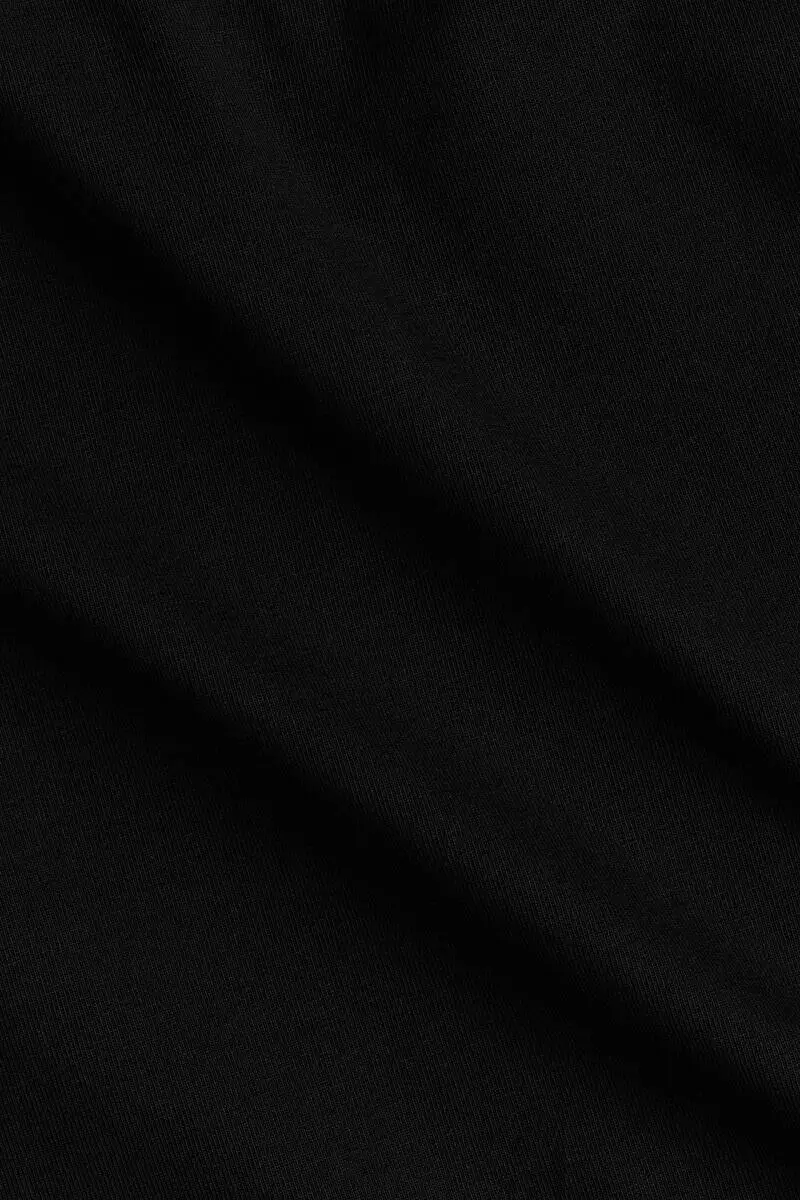 Fitted cotton-blend T-shirt