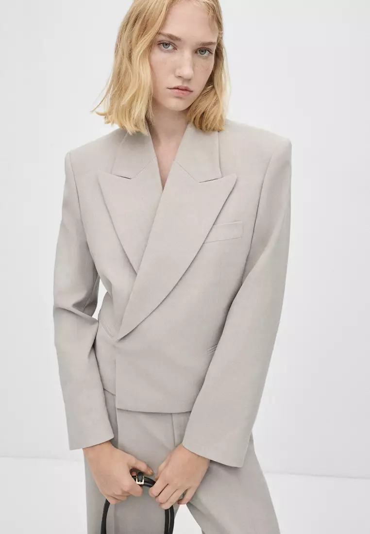 Double breasted suit online top