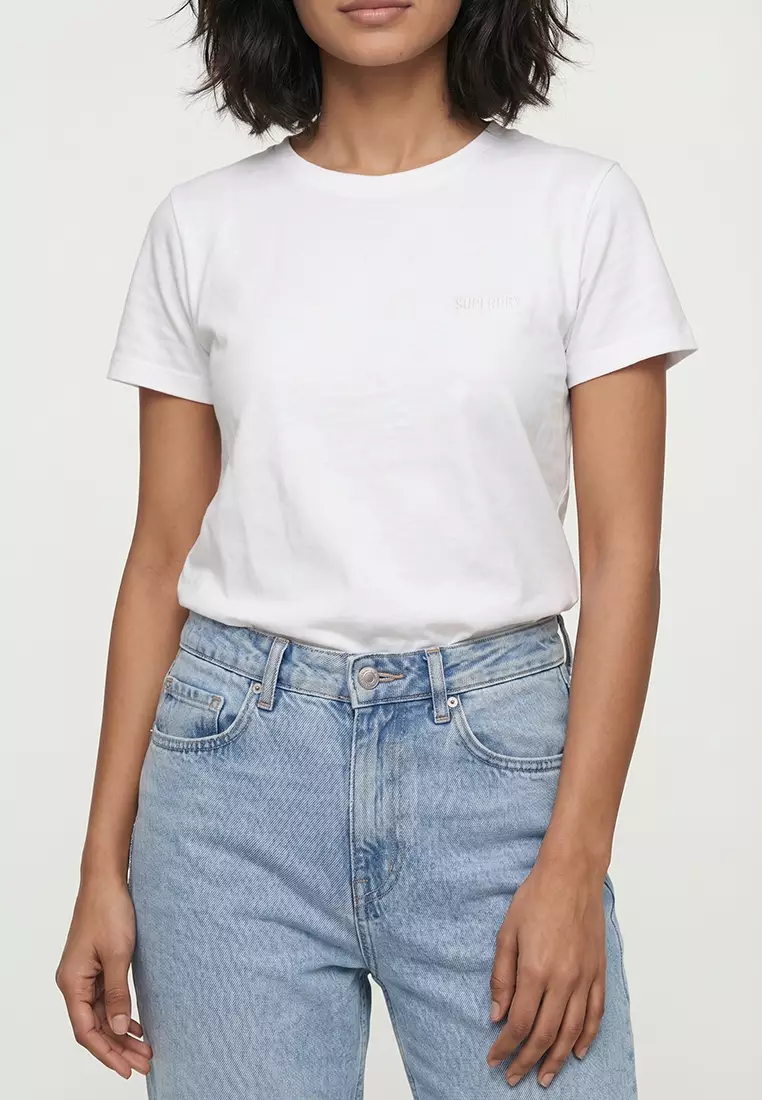 Essential Logo Embroidery Tee