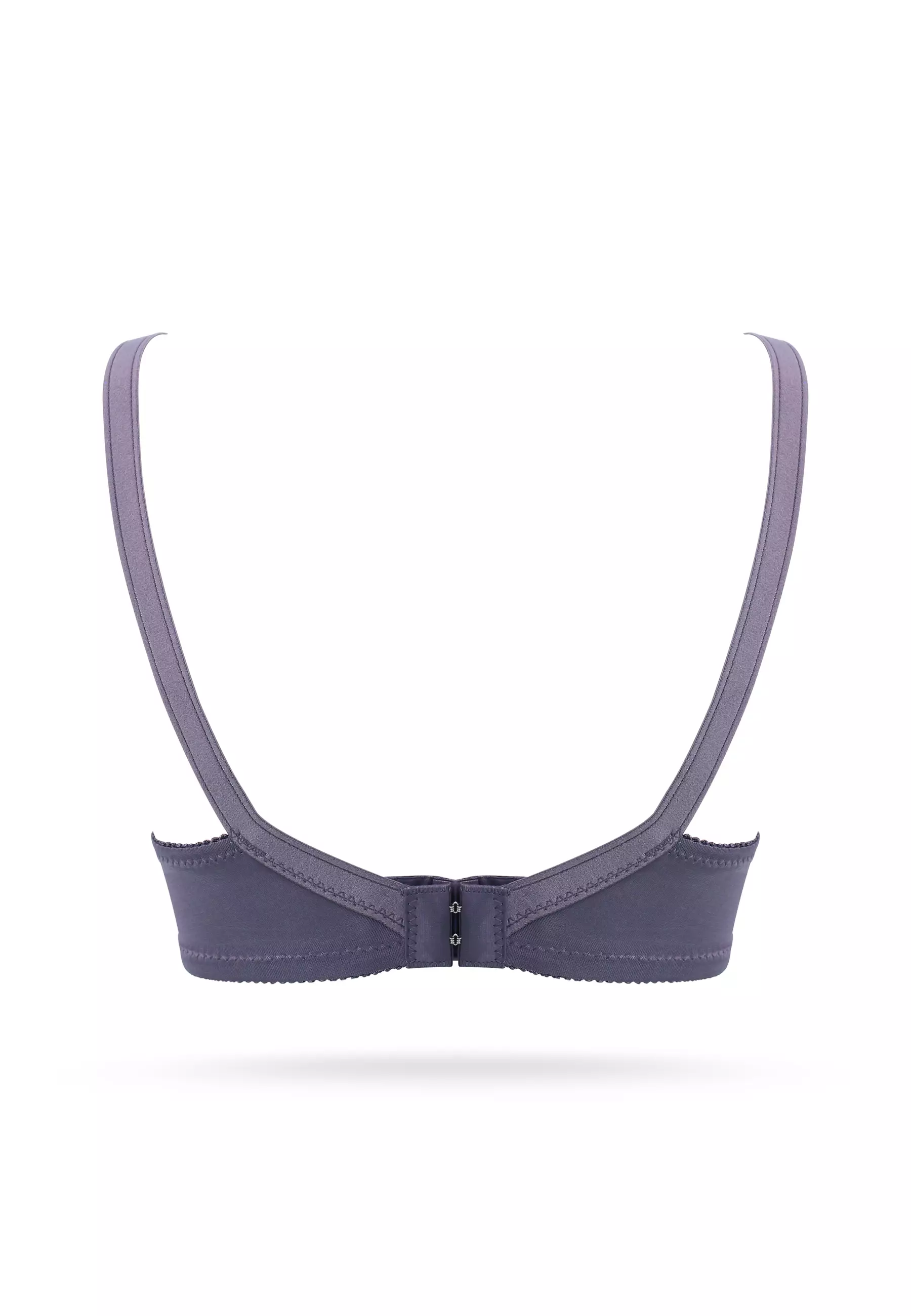 Wimiu BH Bra Wanita Cup C D Jumbo Tanpa Busa Tanpa Kawat Bra Beha Motif Depan Brukat Beha Be Ha Besar Woman Women 100210