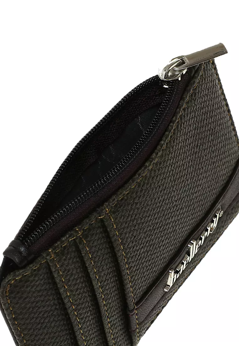 Card Wallet Dompet Kartu Pria Simple Design Material Leather Kulit ORIGINAL