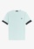 Fred Perry blue M2622 Striped Cuff Pique T-Shirt (Brighton Blue) 921F5AAE704D71GS_1