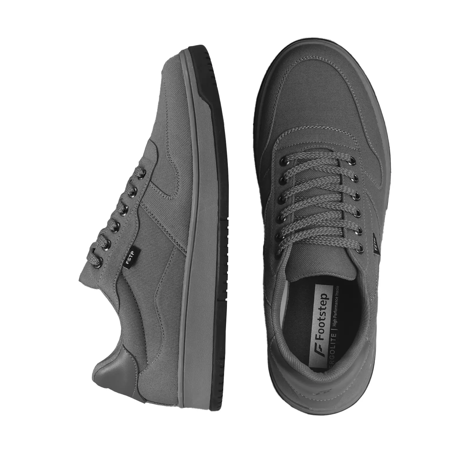 Footstep Footwear Sepatu Pria Sneakers Apollo Misty Grey Original Shoes