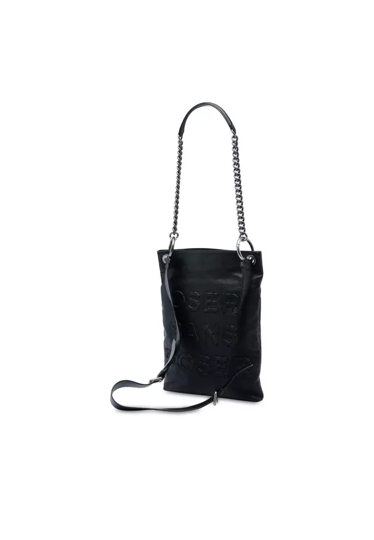 Pre-Loved Chanel Oser Sans Poser Cc Calfskin Messenger Bag