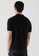 COS black Silk Polo Shirt 8CC75AAAD21673GS_2