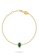 Aquae Jewels white Bracelet Empress 18K Gold and Diamonds - White Gold,Ruby 43B3BACC61E596GS_2