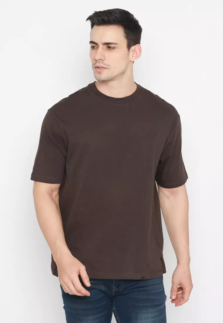 Kale Dexter Brown / Kaos Oversize Lengan Pendek Pria / Unisex