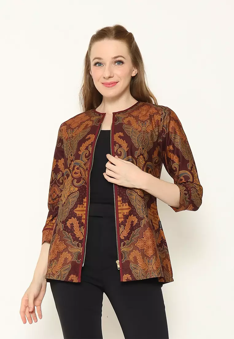 Hadinata Batik Wanita Blouse Mohini Mohan