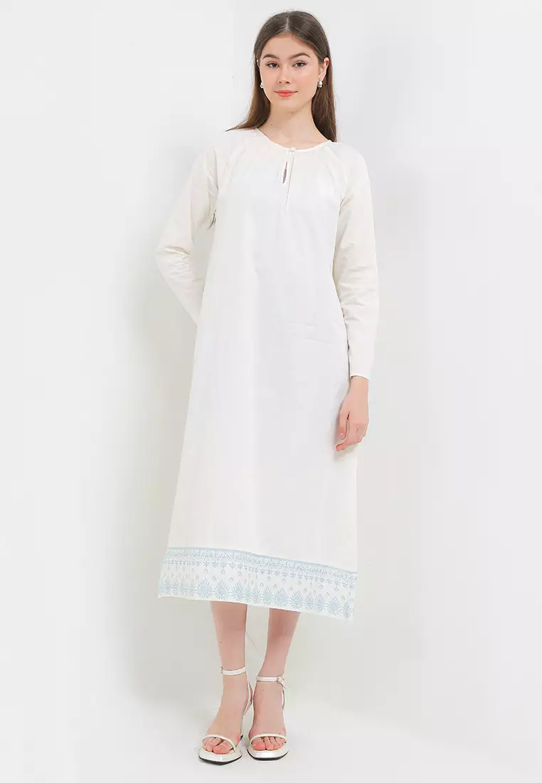 Kk Madyna Maxi Dress With Scarf