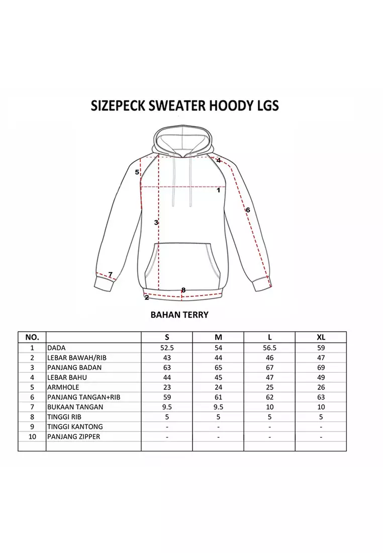 LGS Street - Generation Hoodie - Putih - Streetwear - Unisex - Hypebeast - Hoodie - SH.20.R014.001