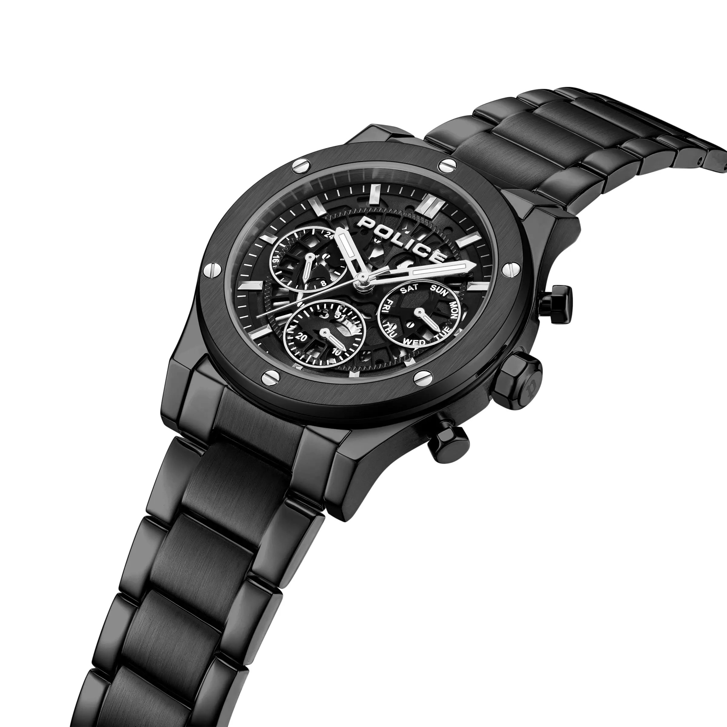 Jam Tangan Pria POLICE KNOTTY  PEWJK0006401 Original