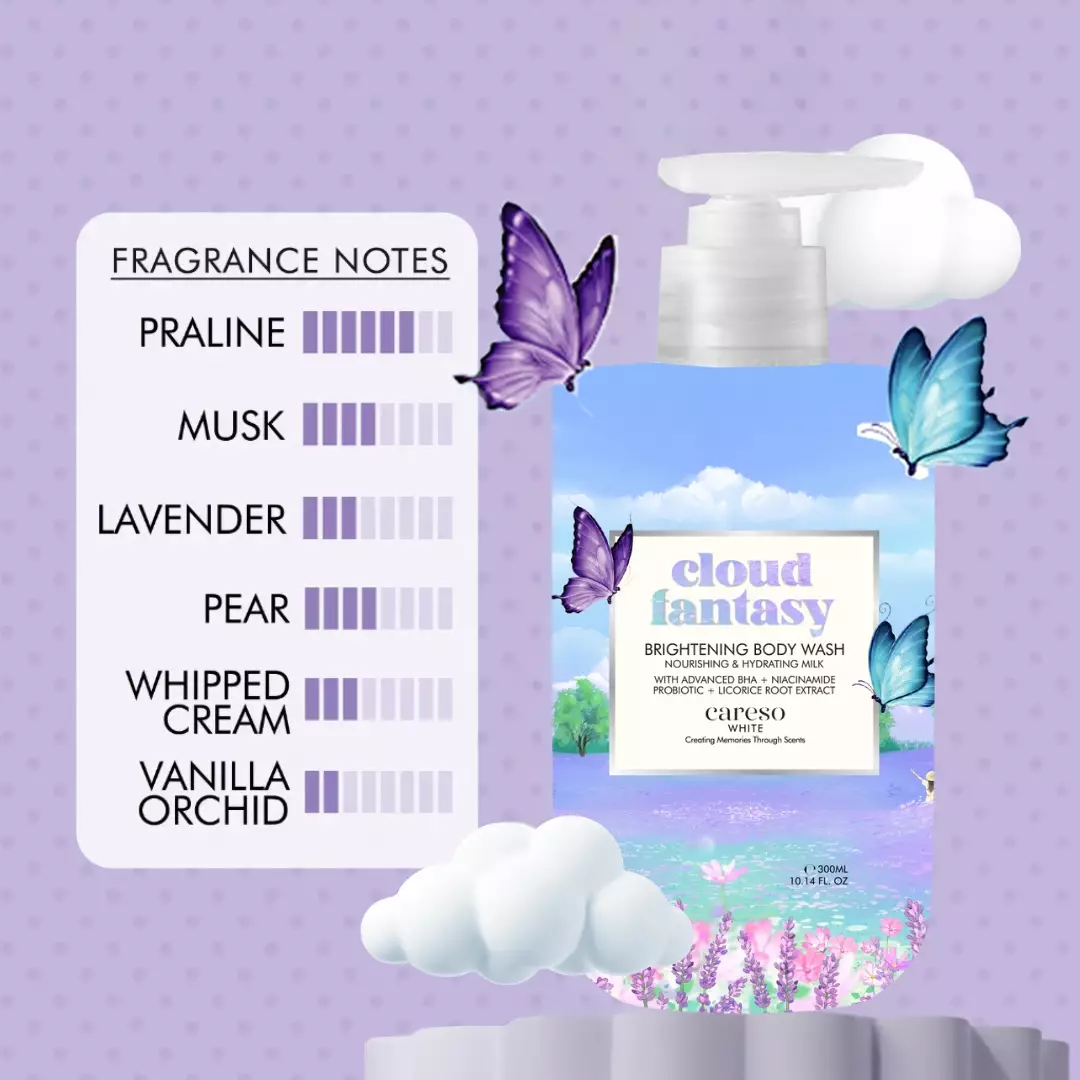 CARESO - Cloud Fantasy Body Wash 300ML