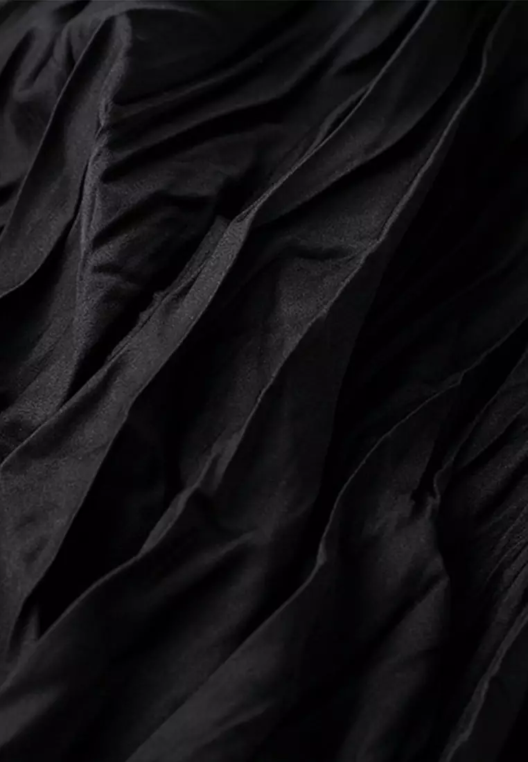 百褶A字半身長裙 AF8862