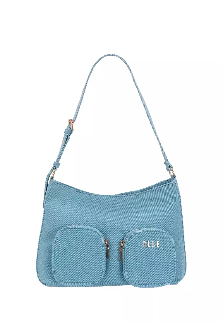 Jual ELLE Elle Handbag 41615 Navy Original 2025 ZALORA Indonesia ®