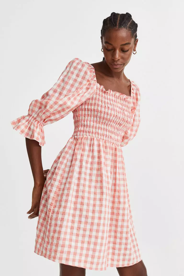 H&m seersucker dress sale