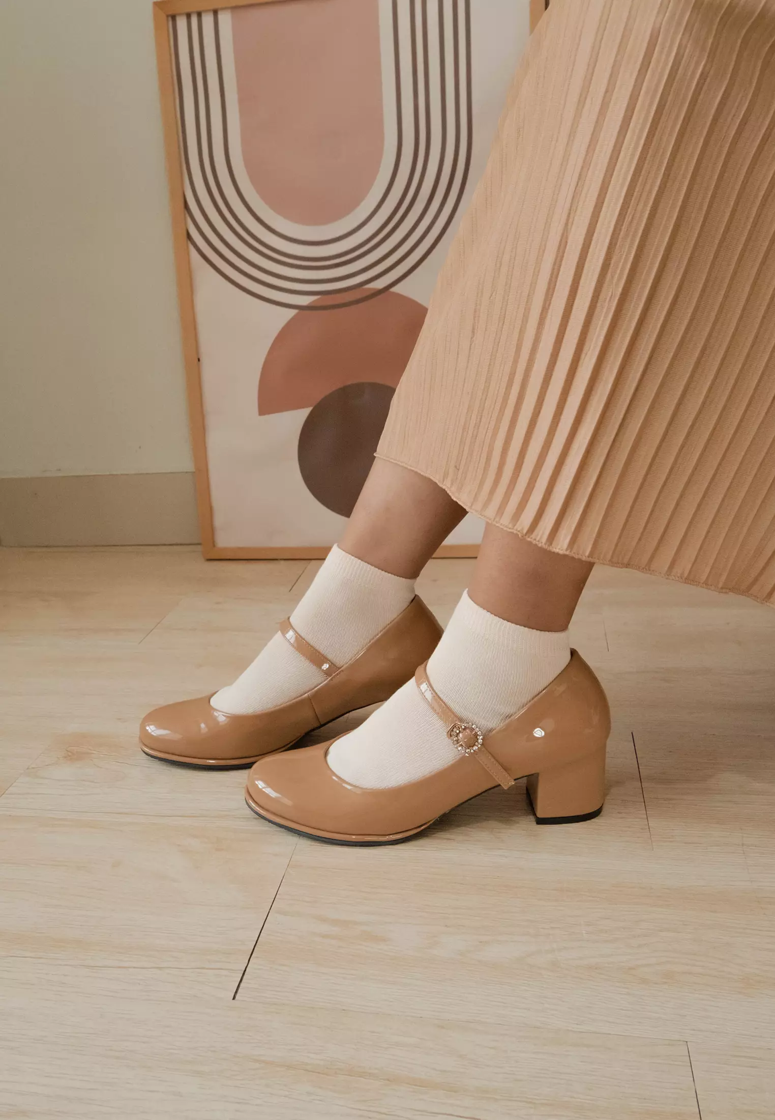 Daisy Mary Jane Pumps Sepatu Formal Wanita