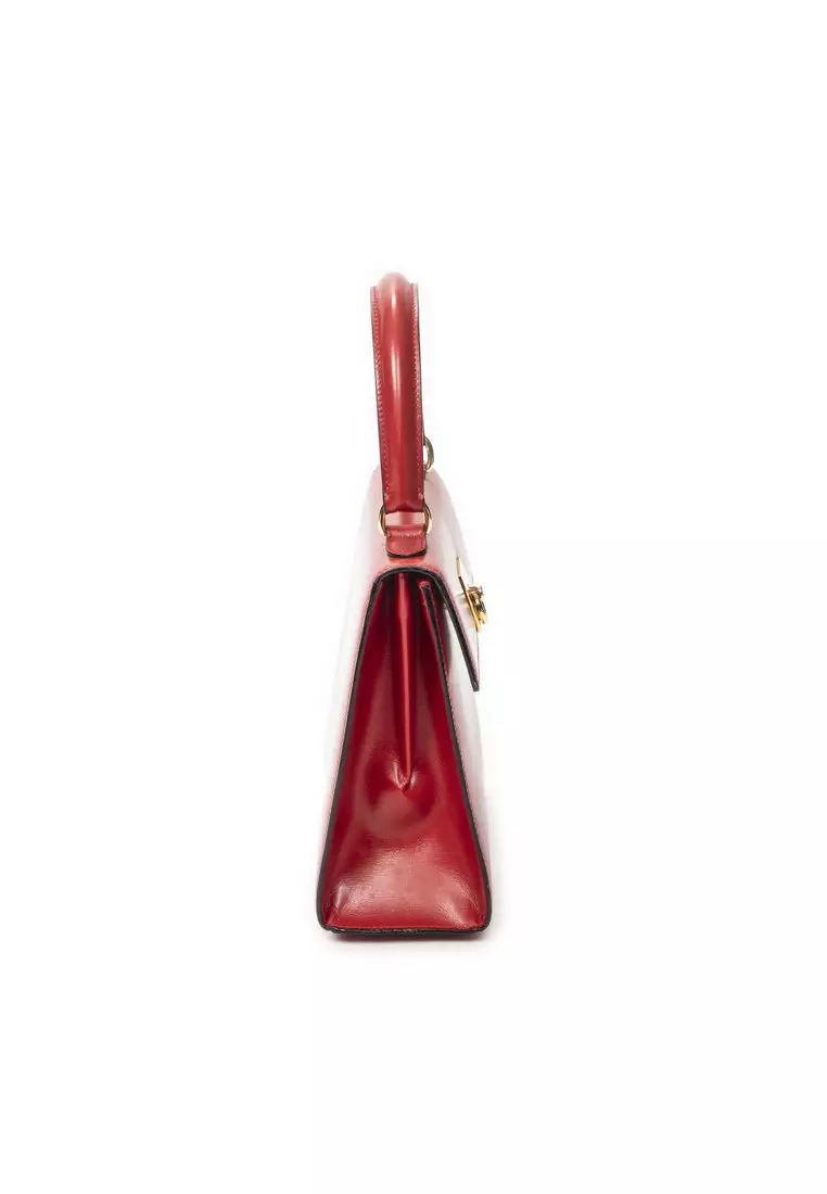 Pre-Loved Vintage Mini Flap Top Handle