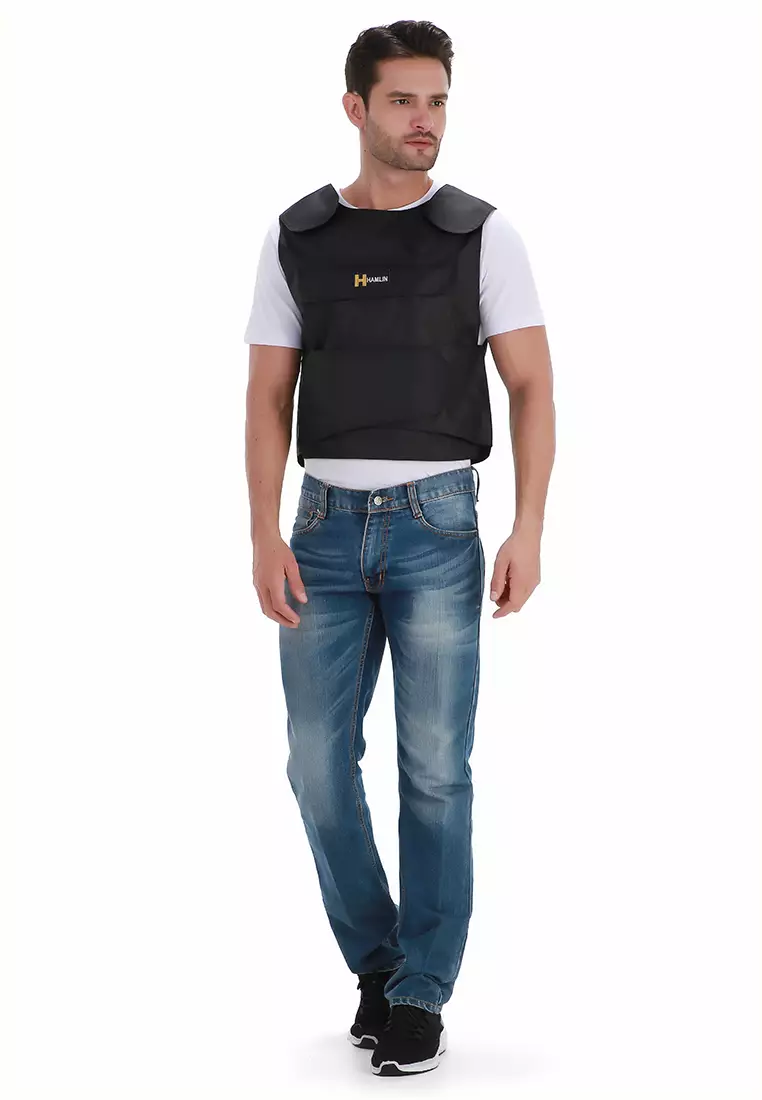 Clover Rompi Militer Airsoft CS Vest Shockproof Material Nylon ORIGINAL - Black