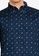 G2000 navy Smart Fit Wrinkle Free Printed Shirt 56616AA52F26A7GS_3