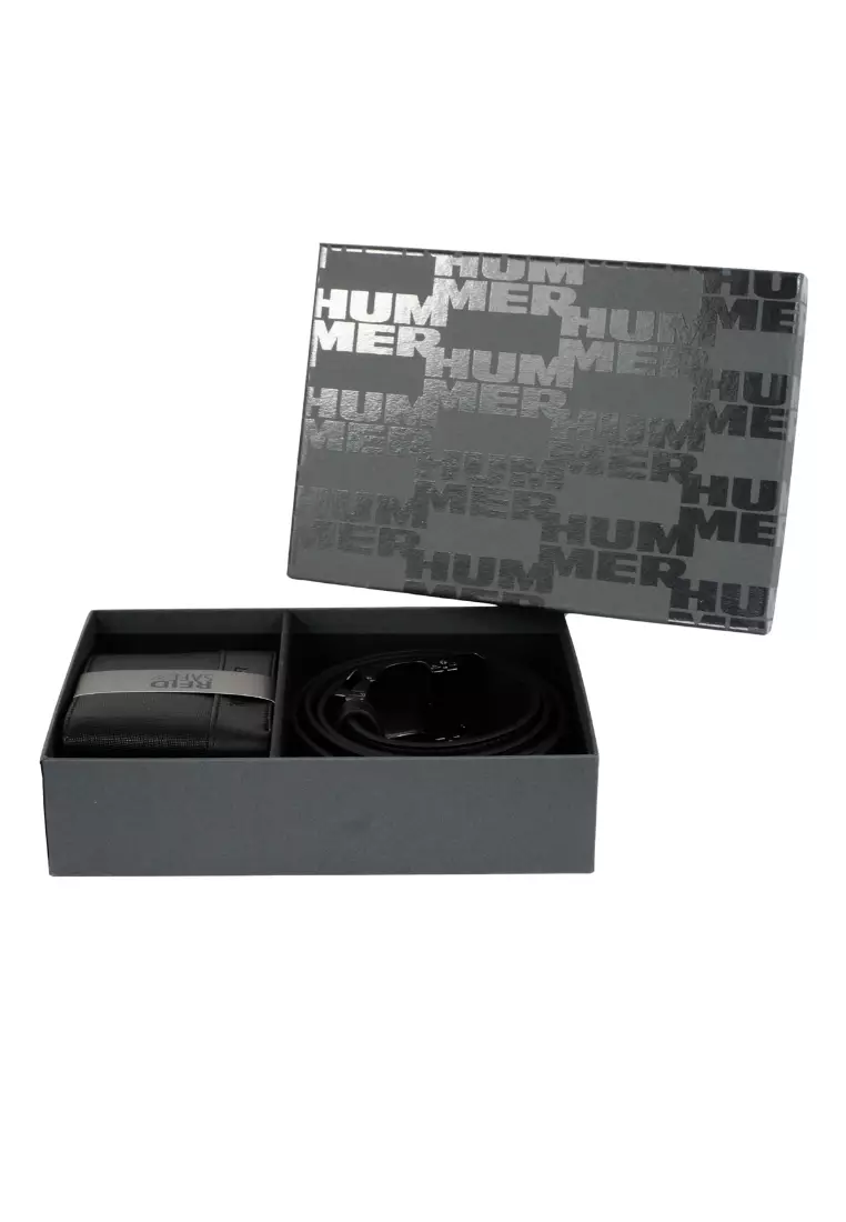 HUMMER MEN'S GIFT SET WALLET+AUTO BELT - 13470532
