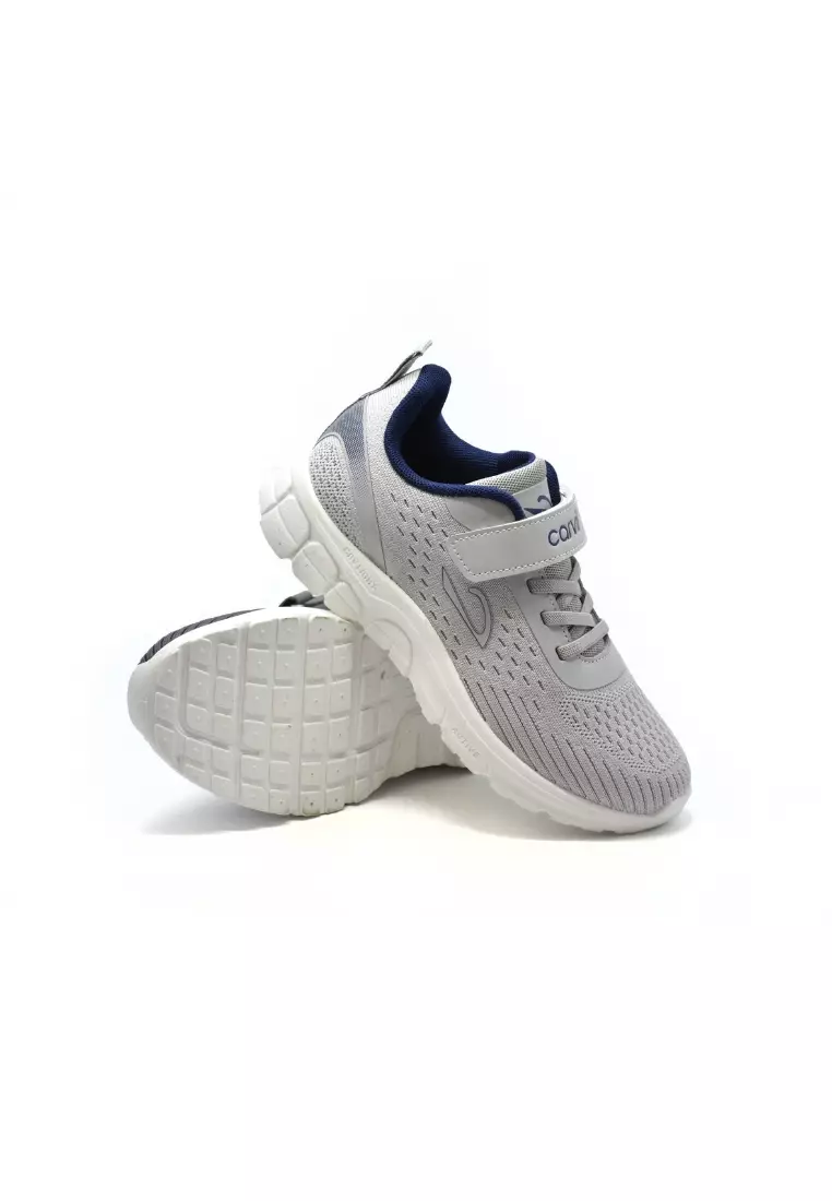 Carvil Sepatu Anak Mizura-03 SC Light Grey/White